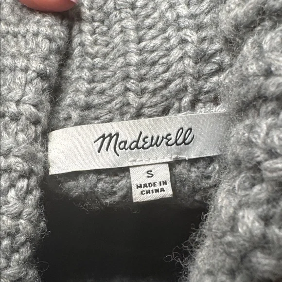 Madewell Bournville Waffle Sweater Vest - Picture 3 of 7